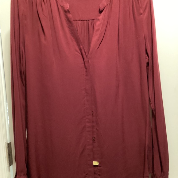 Old nach Tops - Silky marroon blouse